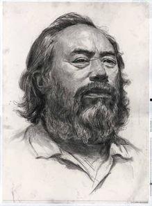 朱传奇素描头像教学视频